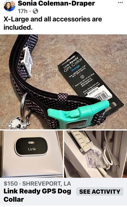 gps dog collar
