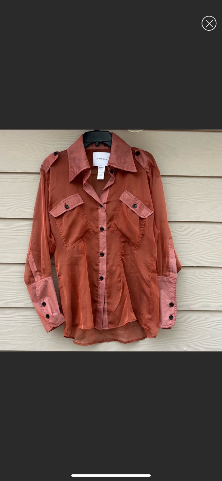 House of Sunny blouse