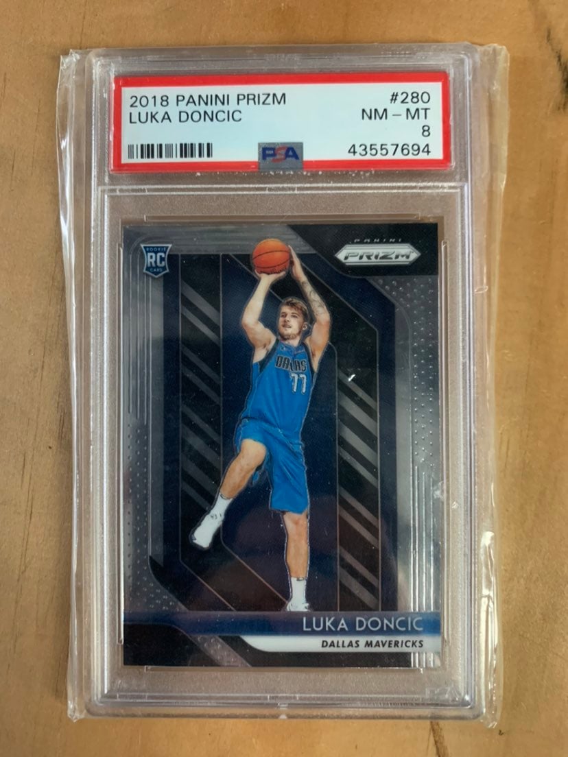 LUKA DONCIC ROOKIE PSA 8