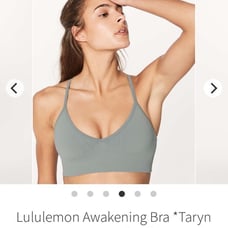 Lululemon Earl Grey Sports Bra 10