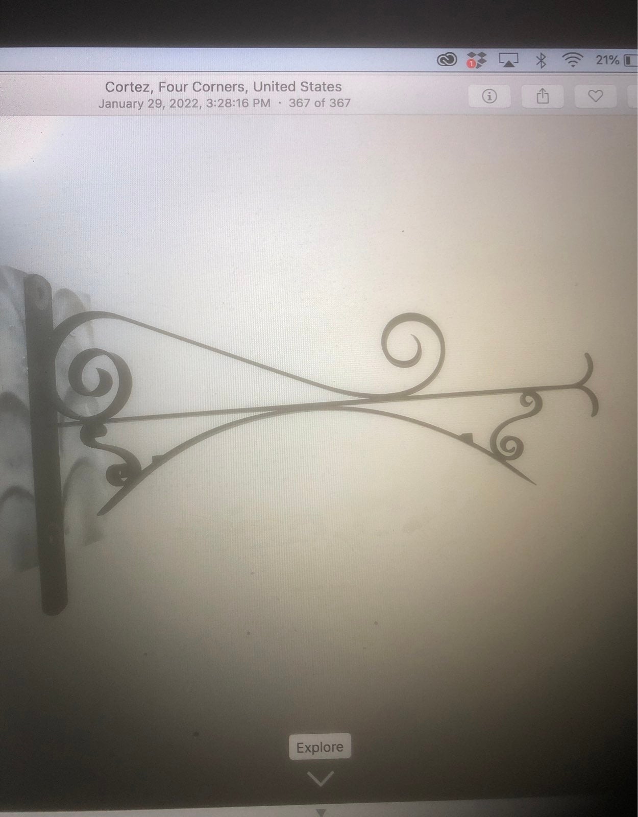 Sign bracket