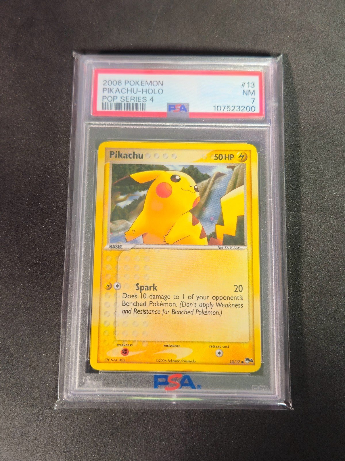 Pikachu 013/017 Pop Series 4 Holo