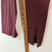 Athleta Aura Split Pant High Rise Powervita Soft Stretch Antique Red Medium