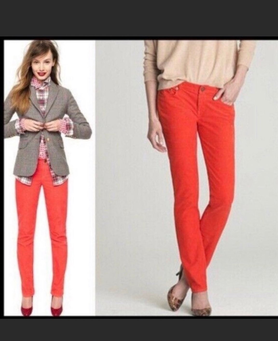 J. Crew Matchstick Cord pant
