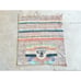 Vintage Southwestern Tapestry Aztec Hand Woven Striped Rug Wall Art Throw Gift