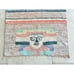 Vintage Southwestern Tapestry Aztec Hand Woven Striped Rug Wall Art Throw Gift