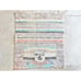 Vintage Southwestern Tapestry Aztec Hand Woven Striped Rug Wall Art Throw Gift