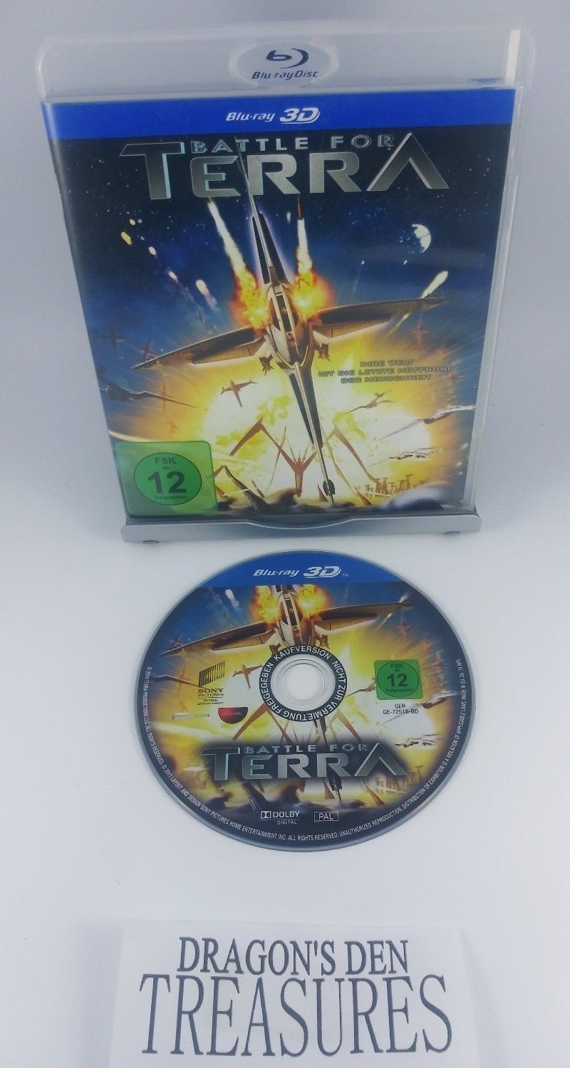 (ULTRA RARE) 3D BLURAY MOVIE - Battle For Tera (RegFree ENG AUDIO) [German REL]
