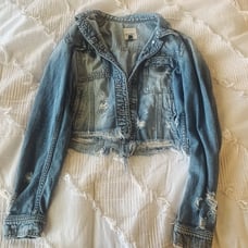 Hidden jeans denim jacket