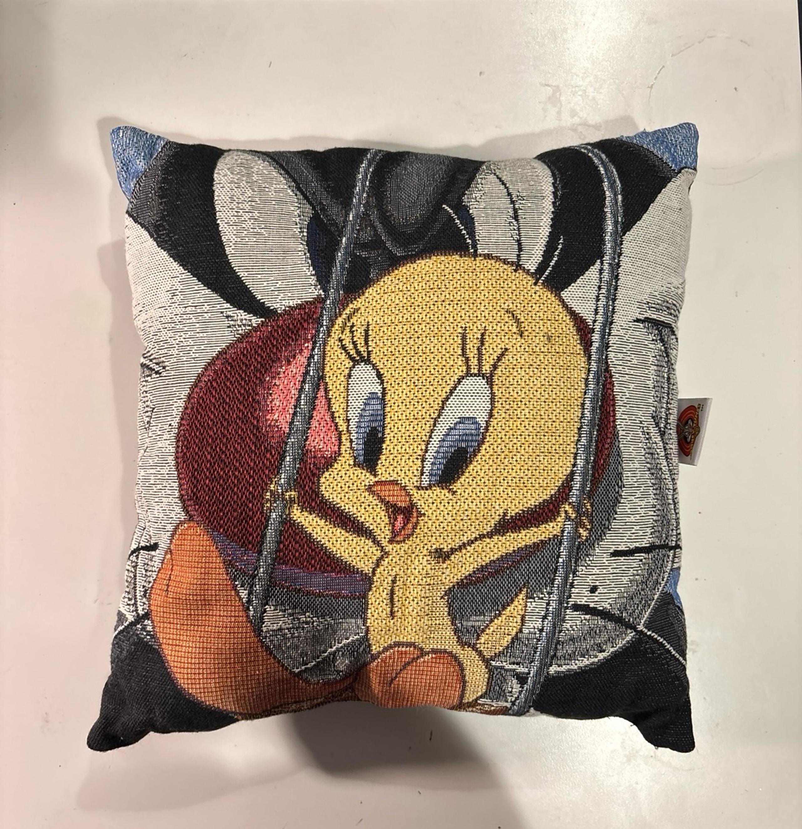 Vintage Looney Tunes Tweety Pillow