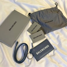 Balenciaga card case, key case, coin case.