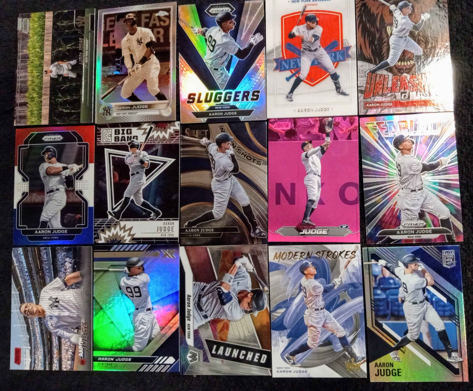 Aaron Judge Forty Card Lot No Duplicates