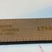 Vtg Pierre Cardin Black Cowhide Leather Belt 36/90 Logo Buckle