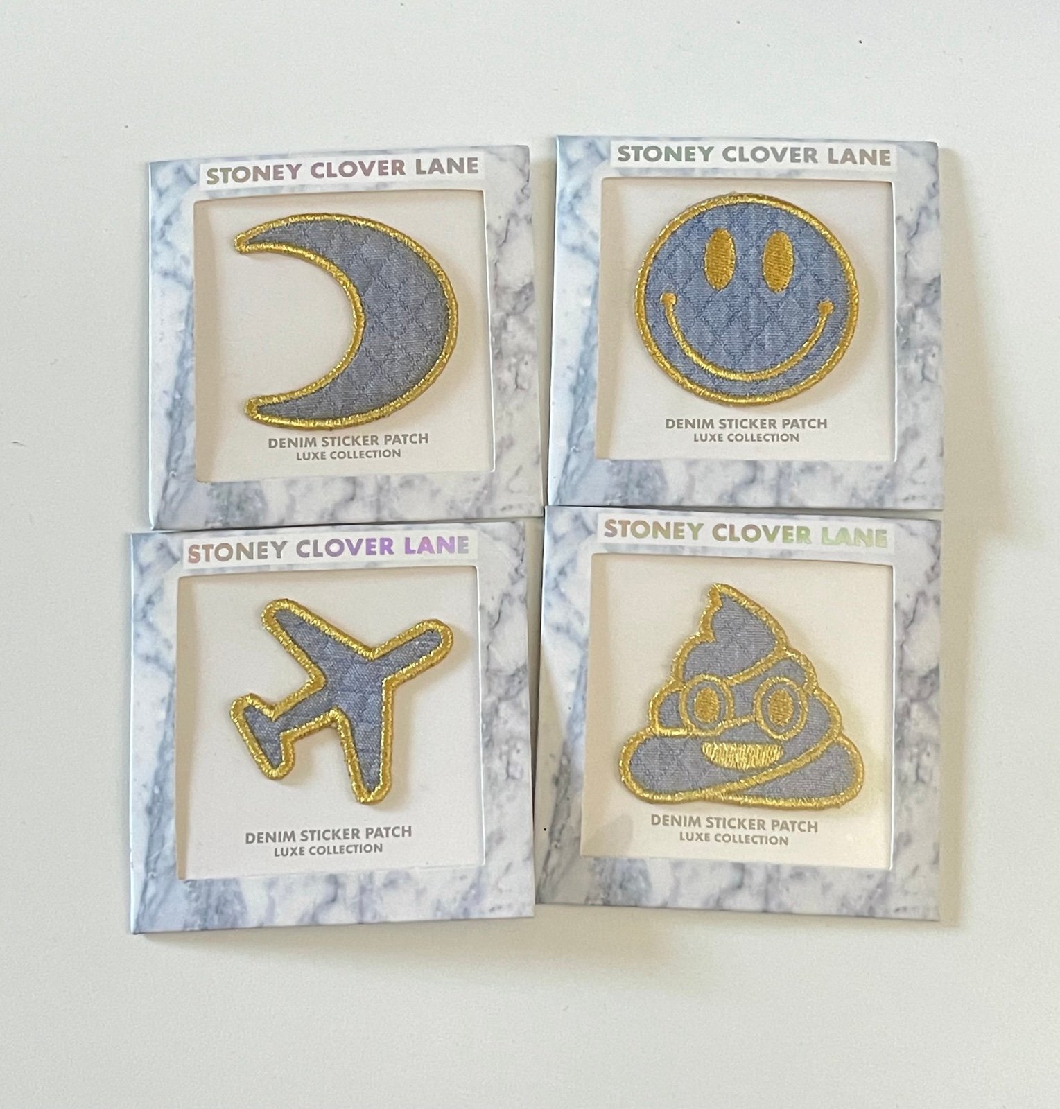 Stoney Clover Lane Denim Sticker Patch Luxe Collection Bundle
