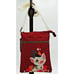 Loungefly Disney Moana Pua & Hei Hei Dark Red Passport Crossbody Bag Purse NWT