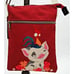 Loungefly Disney Moana Pua & Hei Hei Dark Red Passport Crossbody Bag Purse NWT