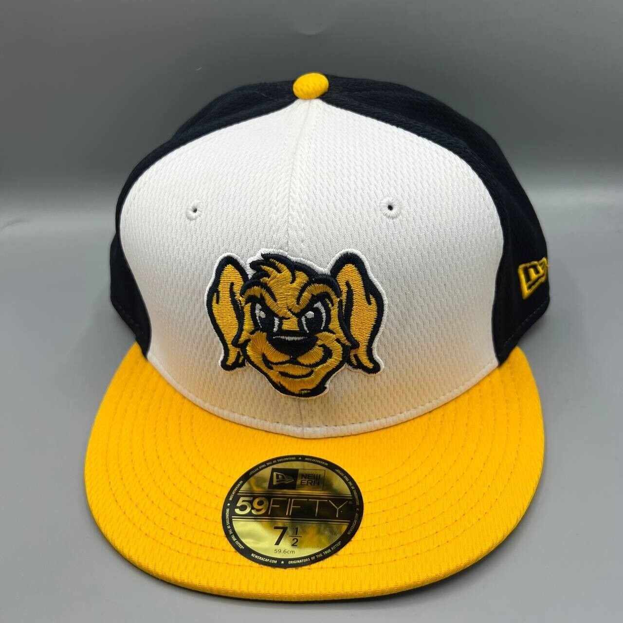 Charleston Riverdogs Hat Men 7 1/2 MiLB 59Fifty New Era Fitted Cap New