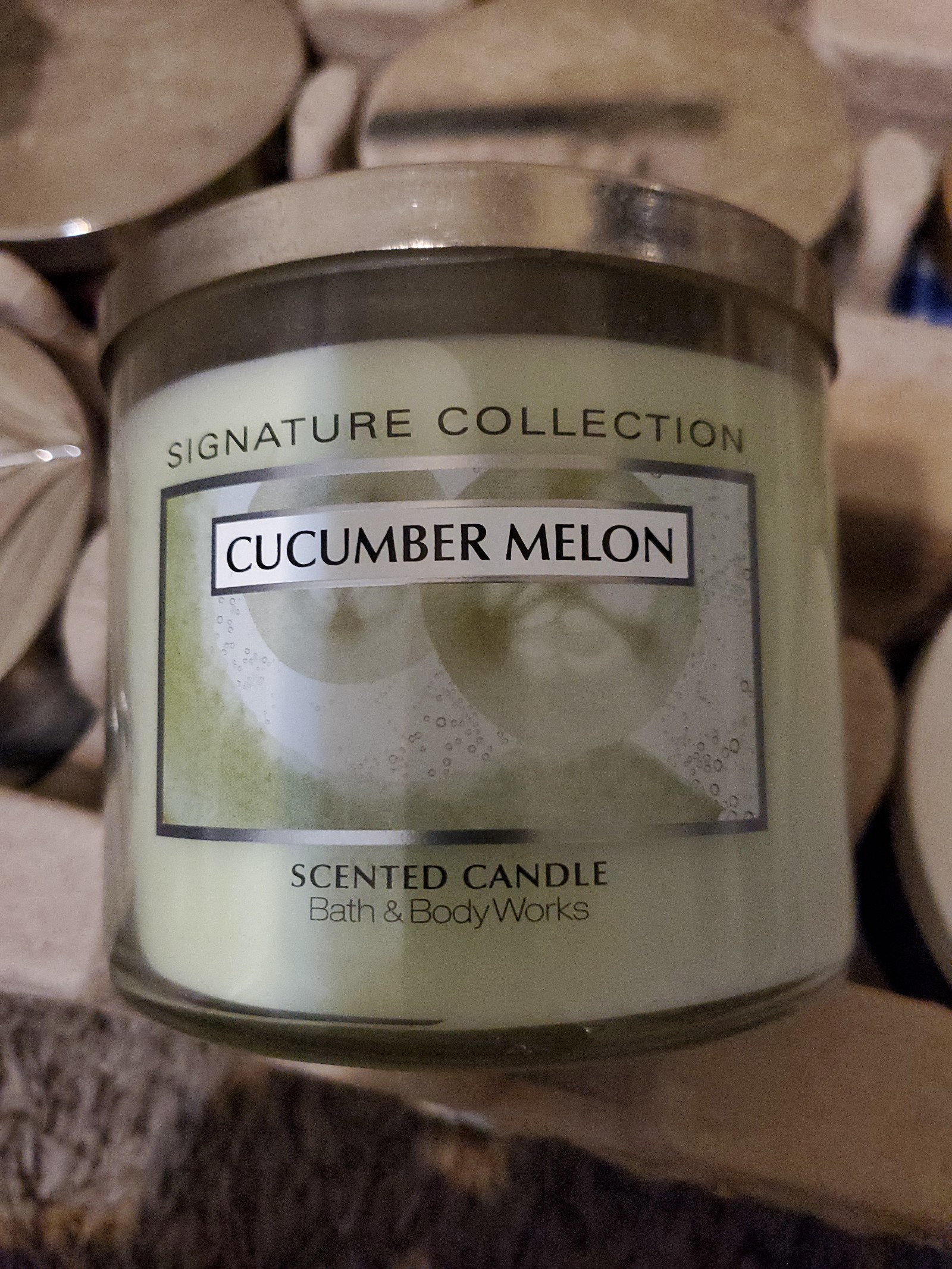 Bath and Body Works cucumber melon candle