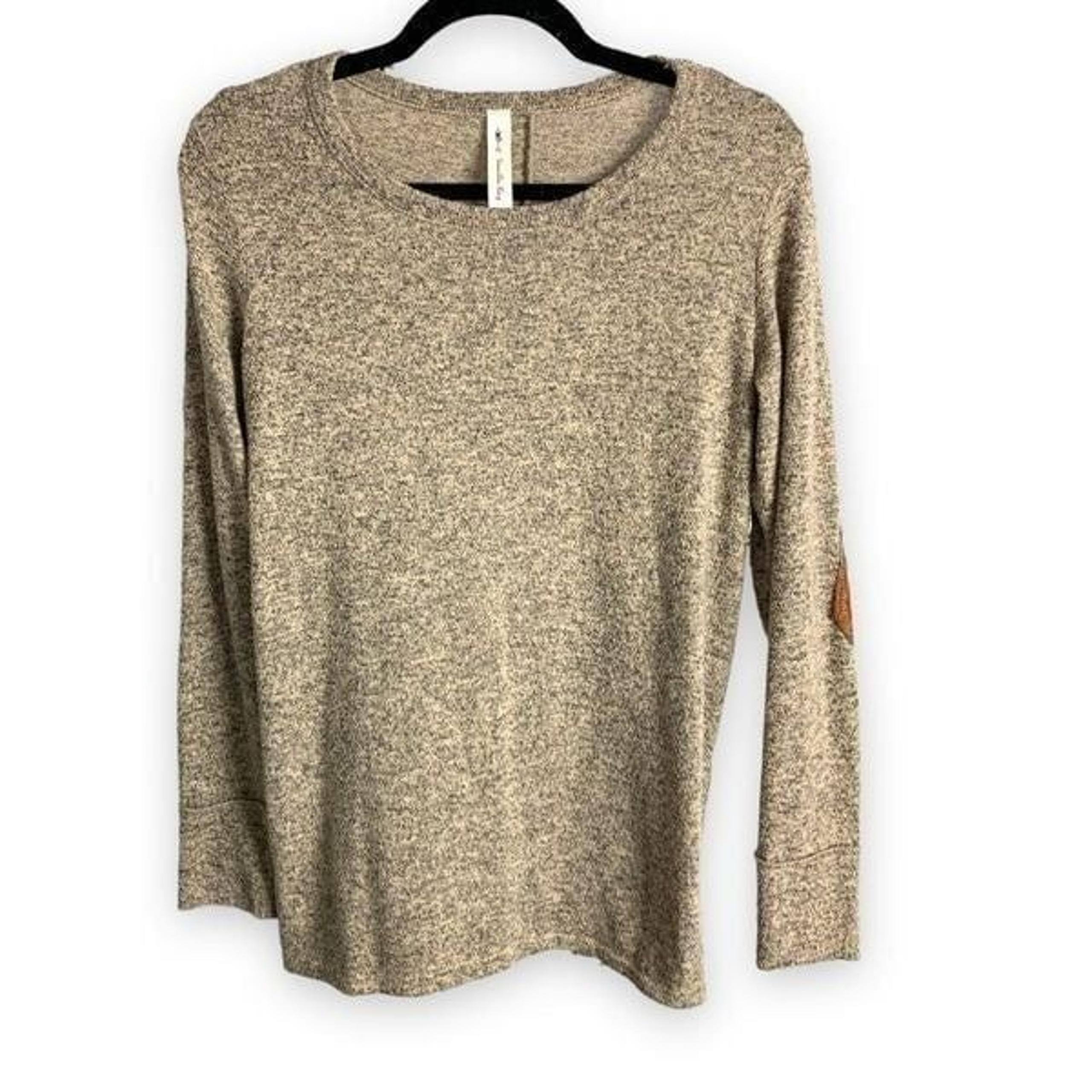 Vanilla Bay Back Button Lightweight Sweater