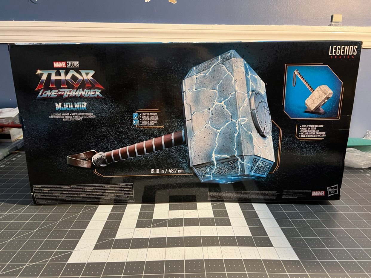 New Marvel Thor Love and Thunder MJOLNIR