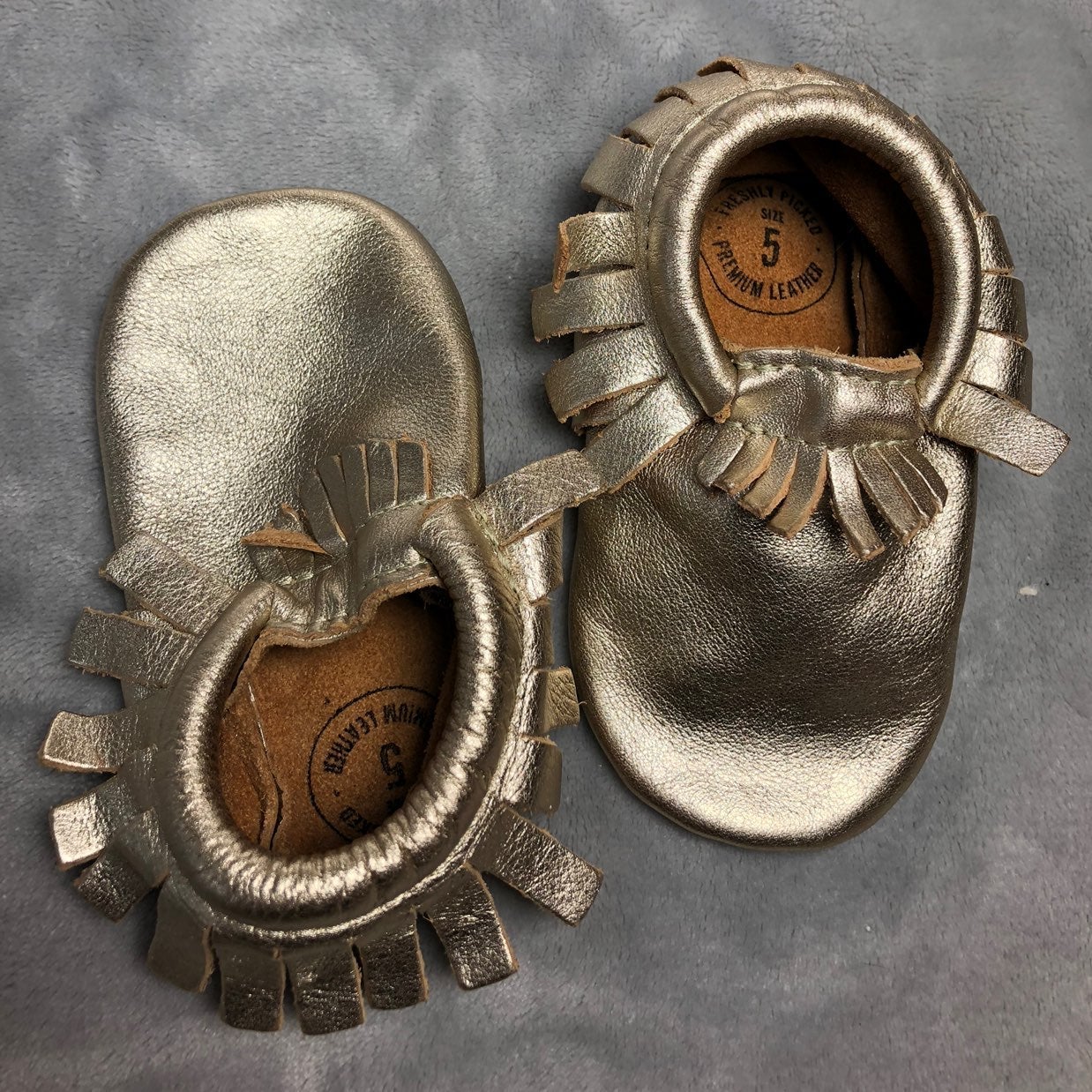 Freshly Picked Moccasins Shoes Size 5