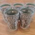 Set of 5 drinking glasses 1960s