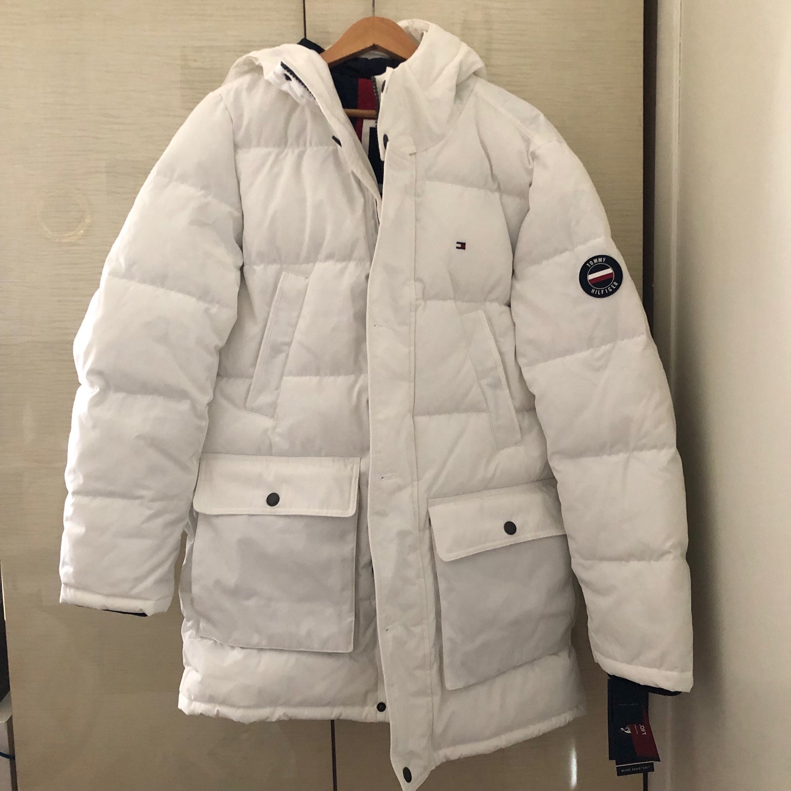 Fight the Frost Ivory Hooded Puffer Jacket