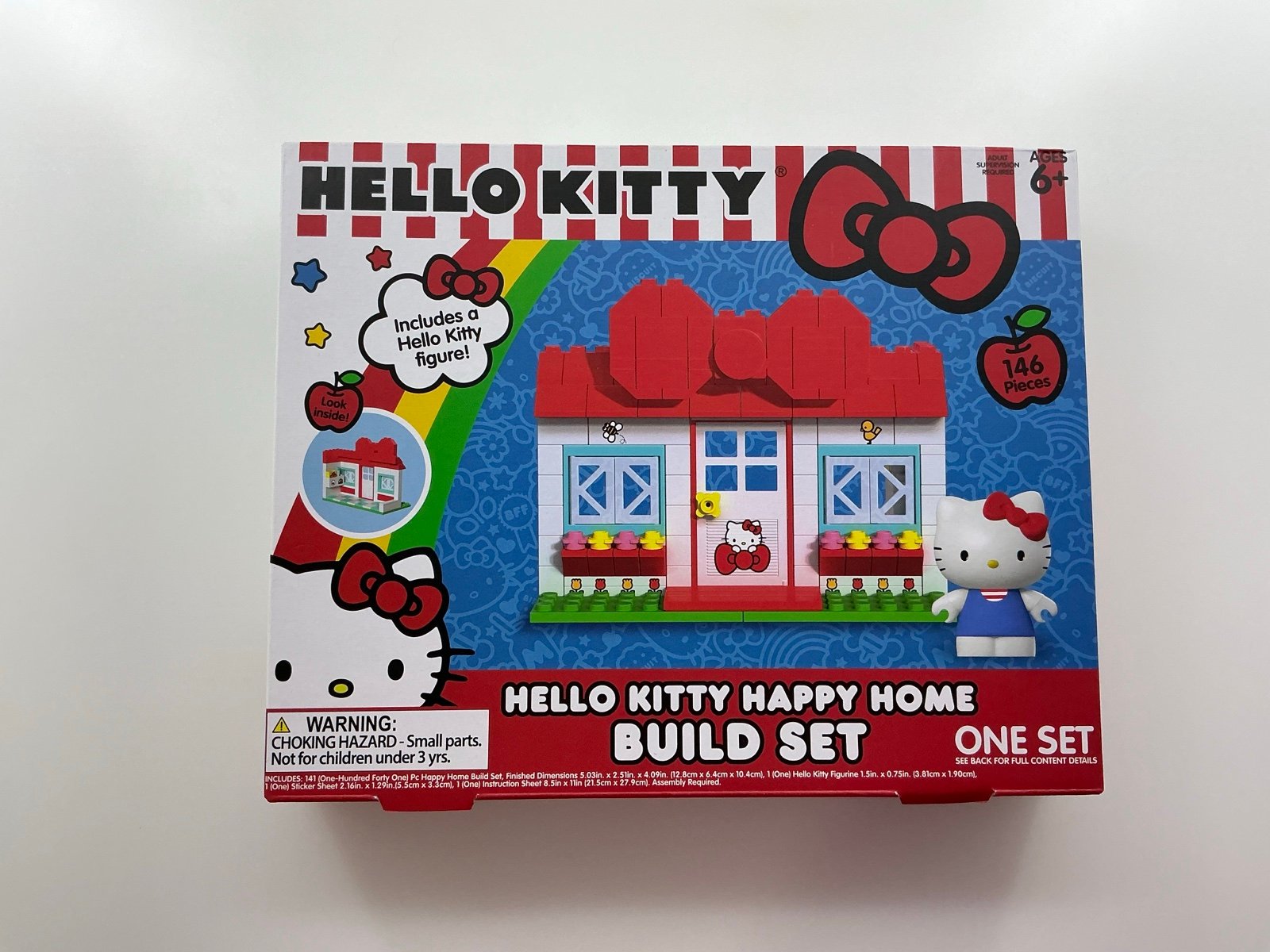 Sanrio girls cute hello kitty happy home build set