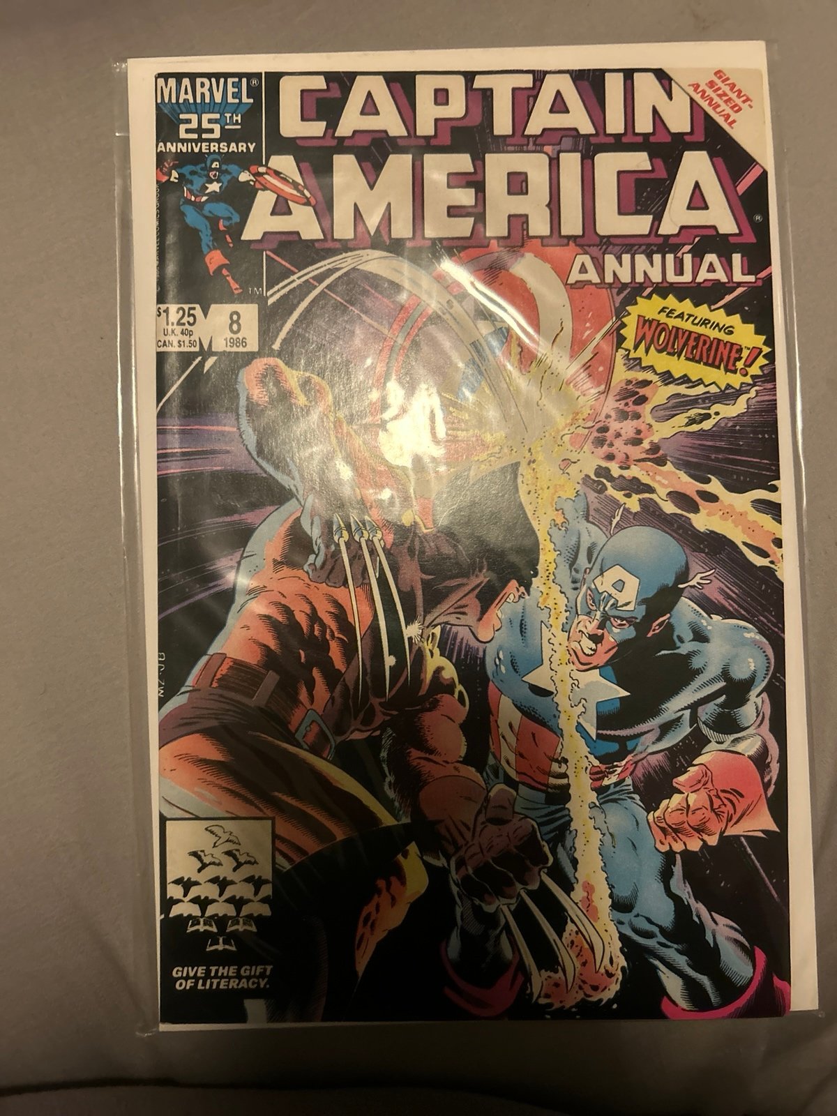 captain america annual 8