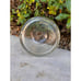 Vintage Etched Eagle Crystal Glass Decanter 1960s