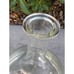 Vintage Etched Eagle Crystal Glass Decanter 1960s