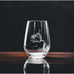 Porcupine Stemless Wine Glasses x4 Premium 15 Oz Personalize Gift Animal NEW