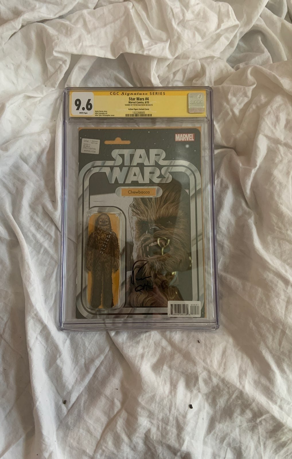 Star wars CGC signed peter mayhew!