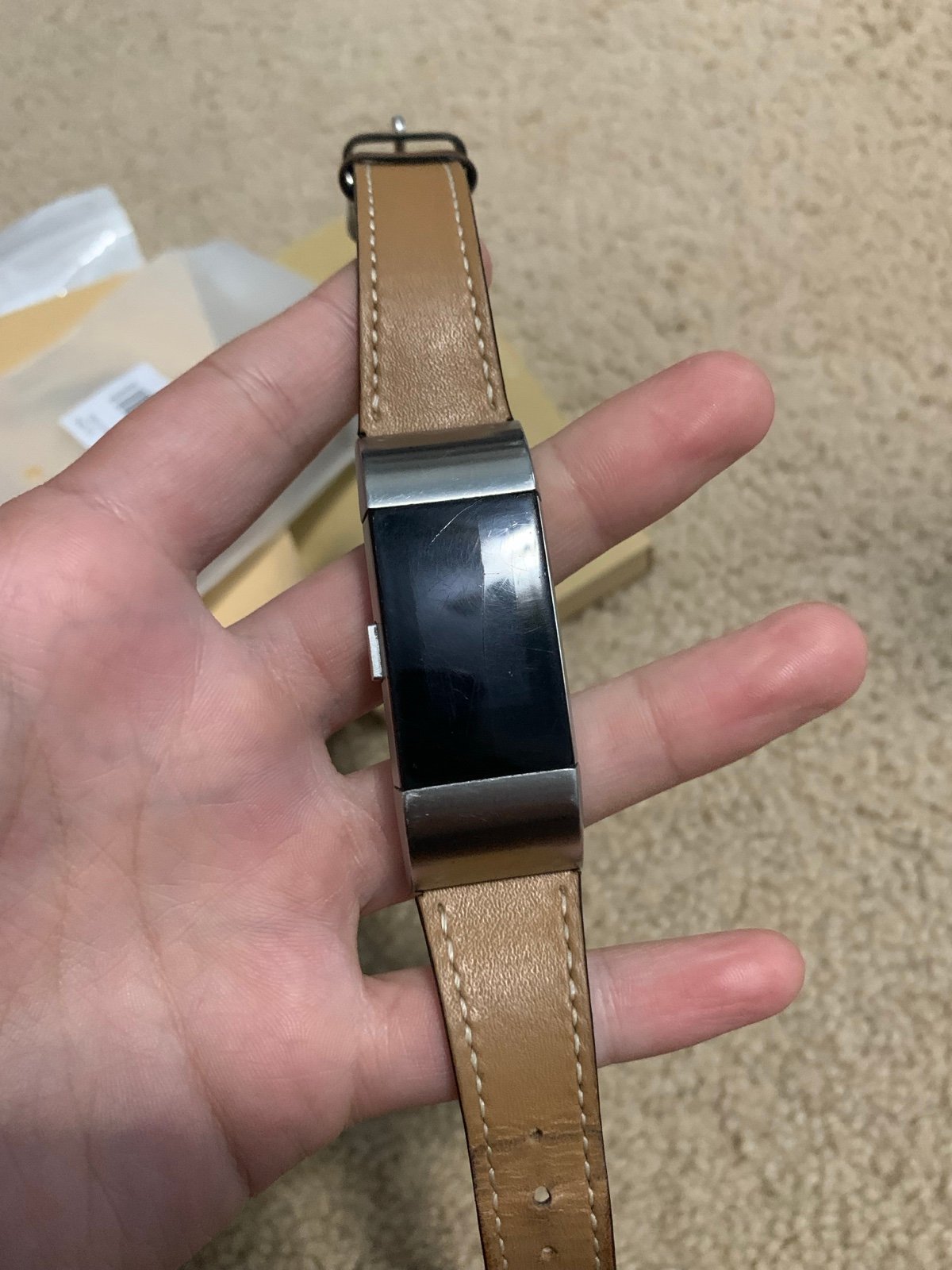 Fitbit Charge 2, charger, and bands