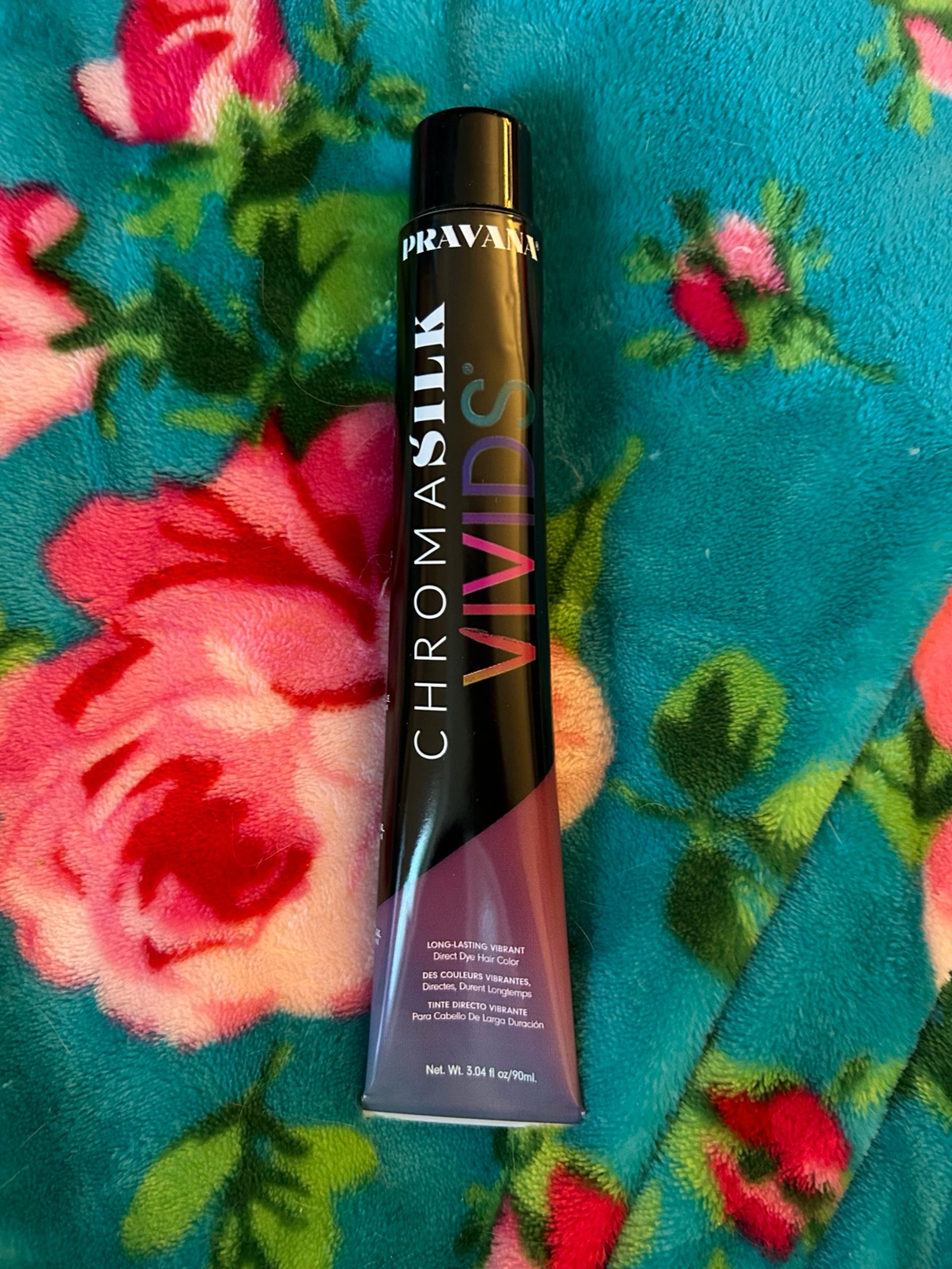 Pravana Chromosilk Vivids hair dye in Violet