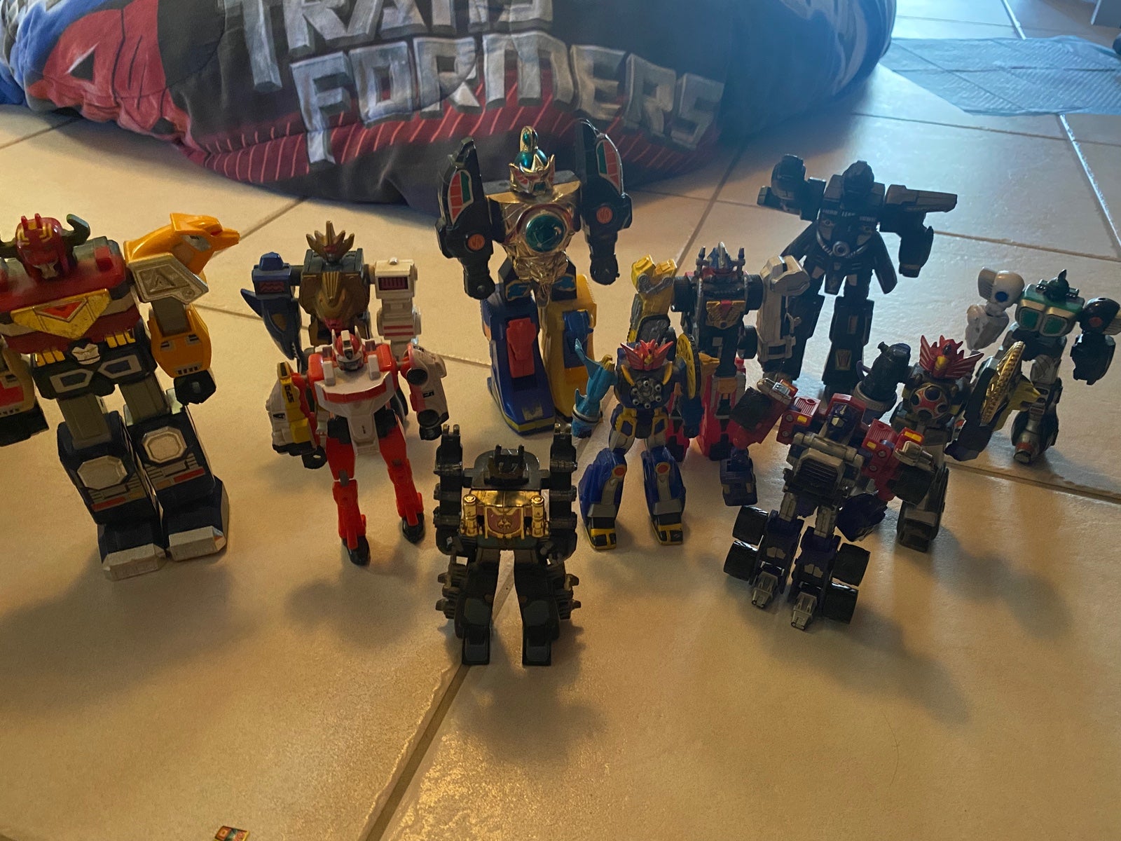 power rangers action figures lot