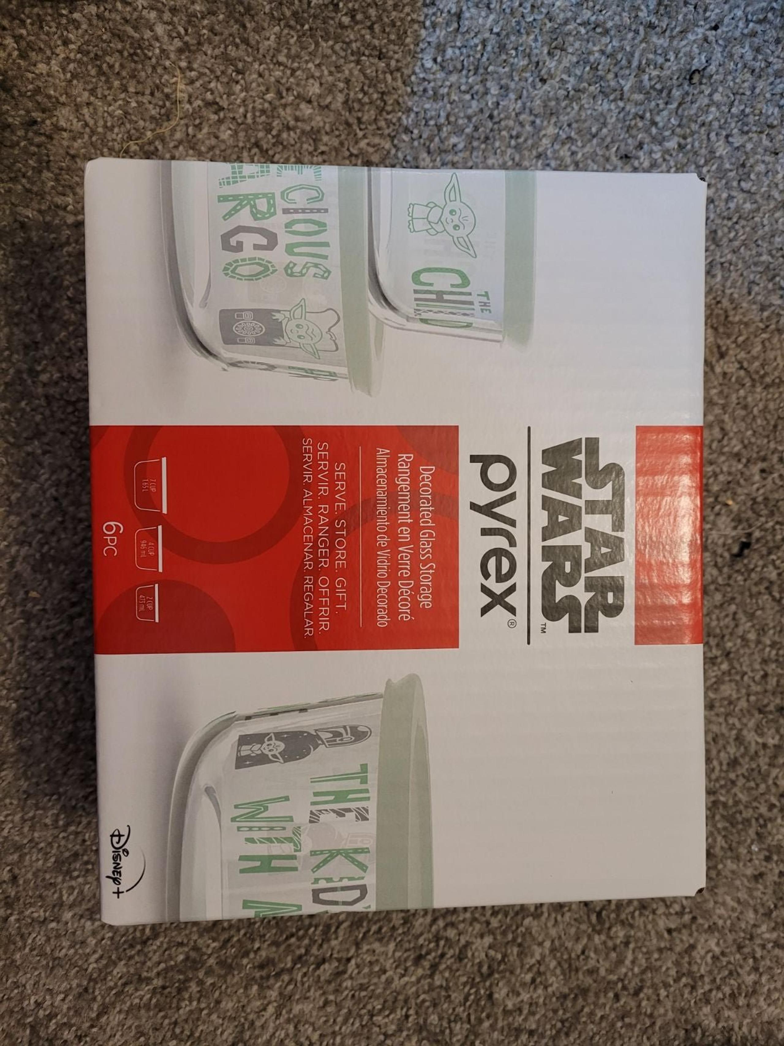 Star Wars Mandalorian Pyrex Set