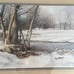 Burton Dye Framed Print Winter Solitude