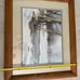 Burton Dye Framed Print Winter Solitude