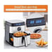 MOOSOO 8-in-1 Air Fryers, 5.2 Quart Air Fryer with Digital Touchscreen, Stainles
