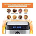 MOOSOO 8-in-1 Air Fryers, 5.2 Quart Air Fryer with Digital Touchscreen, Stainles