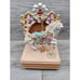 Bird Of Paradise Hummingbird Music Box Carousel Horse-Limited Edition-#0132