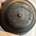 Japanese Carved Wooden Trinket Unique Box Vintage Mt Fuji Round 4” x 4.5”