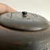 Japanese Carved Wooden Trinket Unique Box Vintage Mt Fuji Round 4” x 4.5”