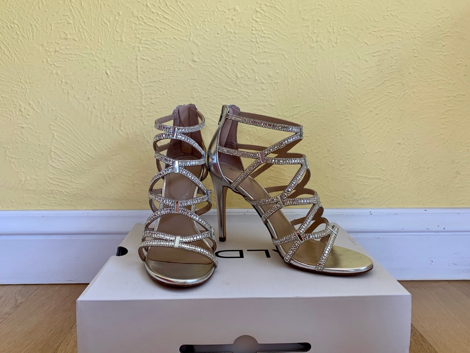 Aldo Silver High Heels