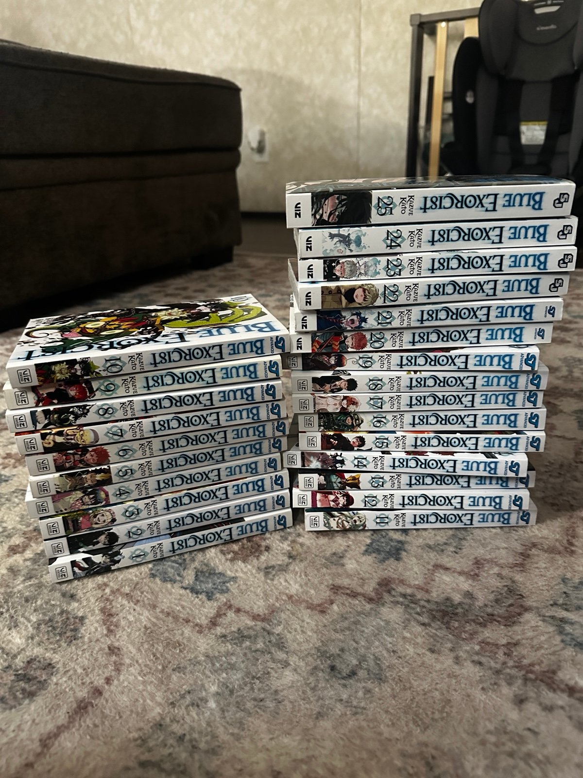Manga blue exorcist 1-25 in good condition