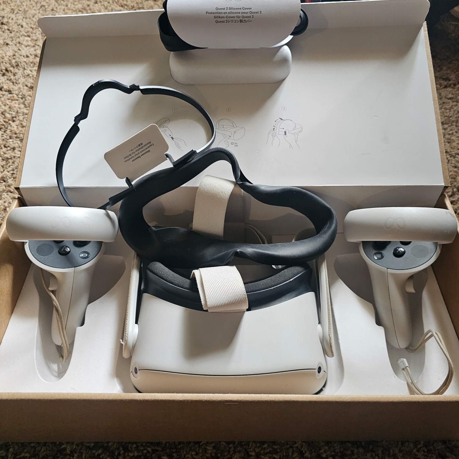 Meta Quest 2 Virtual Reality Headset