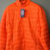 New men’s Sz XL St John’s Bay quilted puffer zipped orange travel casual jacket