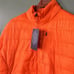 New men’s Sz XL St John’s Bay quilted puffer zipped orange travel casual jacket