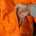 New men’s Sz XL St John’s Bay quilted puffer zipped orange travel casual jacket
